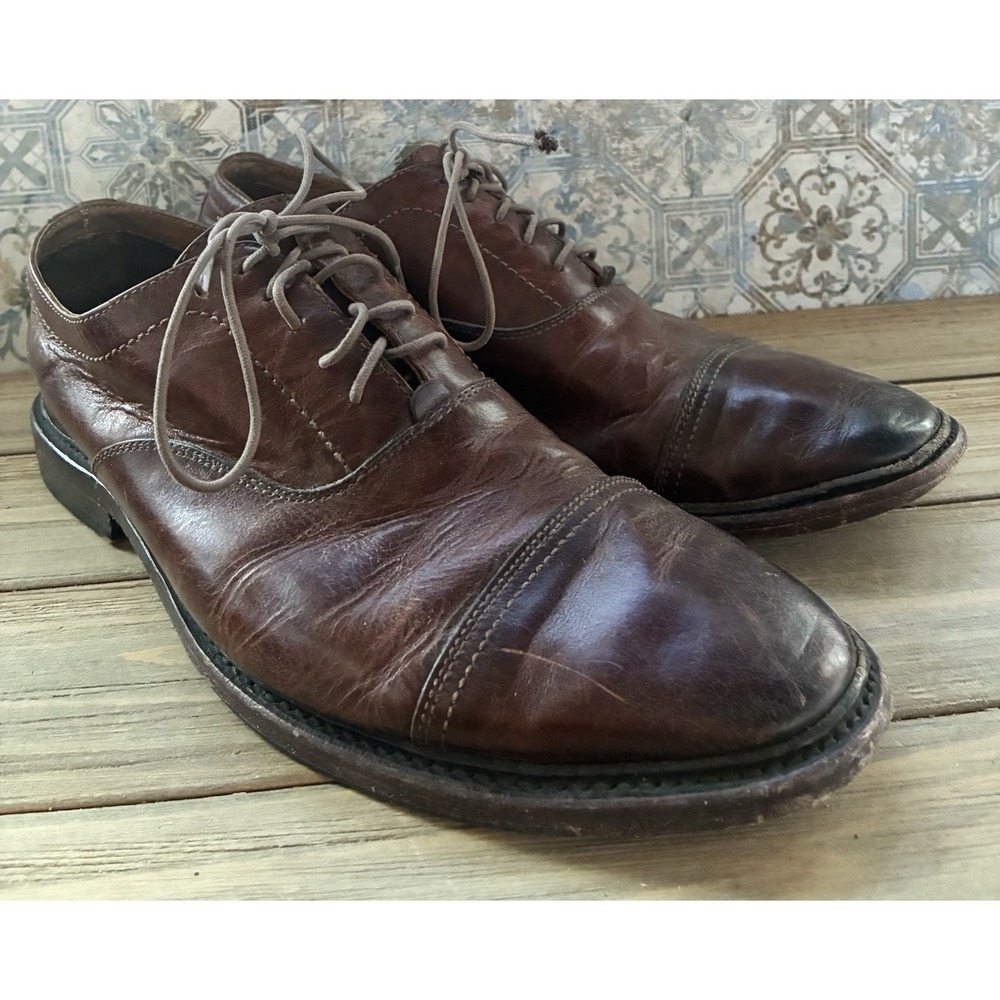 Frye Oxford Brown Mens Size 10 Formal‎ Comfort Dress